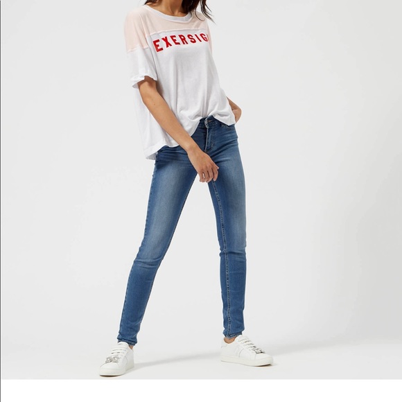 NWOT Wildfox Exersighs shirt top tee medium - Picture 4 of 8